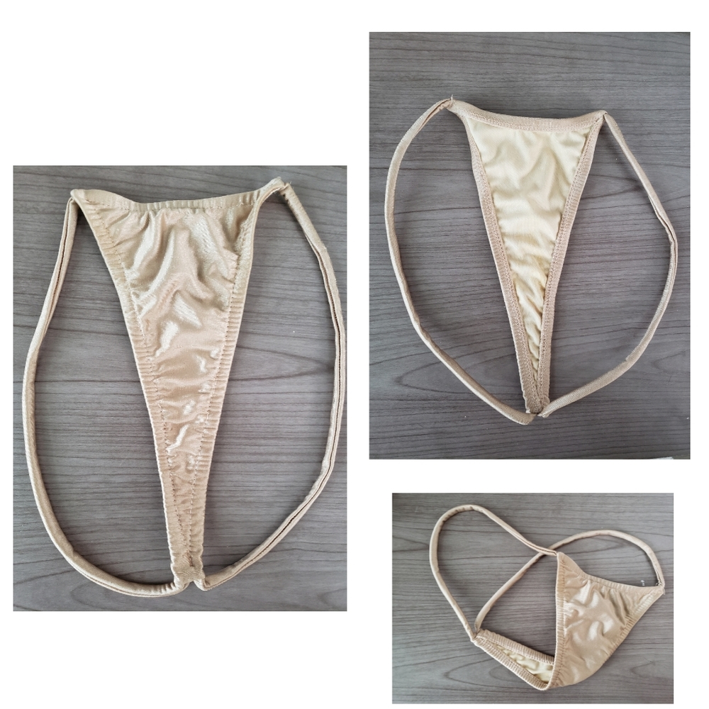 Beige Thong dancerwear